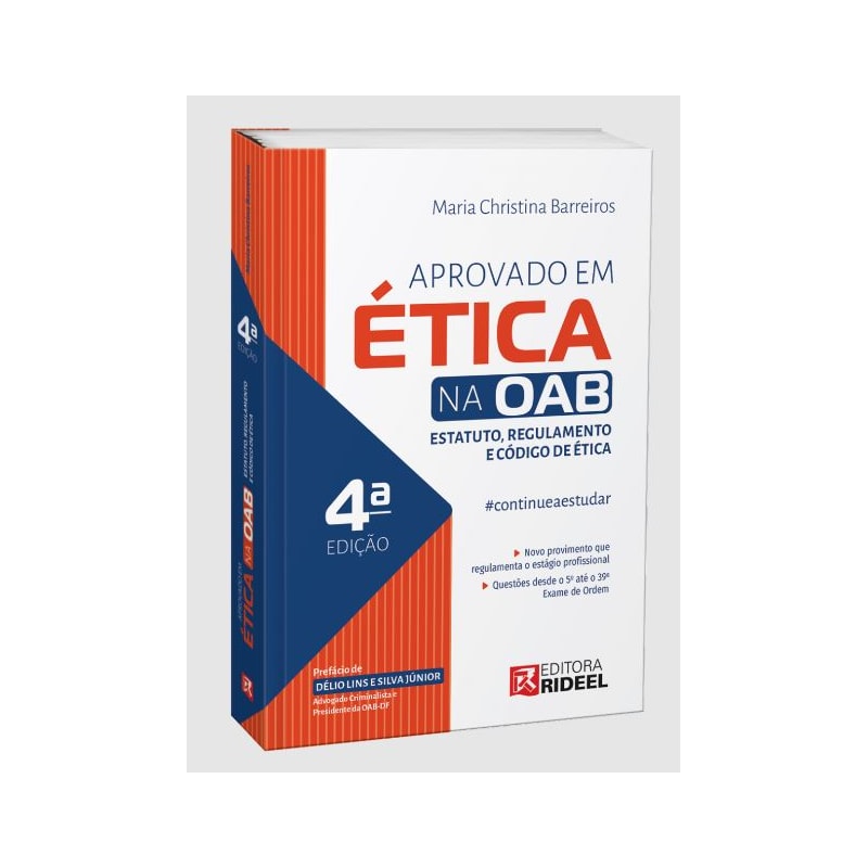 APROVADO EM ÉTICA NA OAB - ESTATUTO, REGULAMENTO E CÓDIGO DE ÉTICA #CONTINUEAESTUDAR