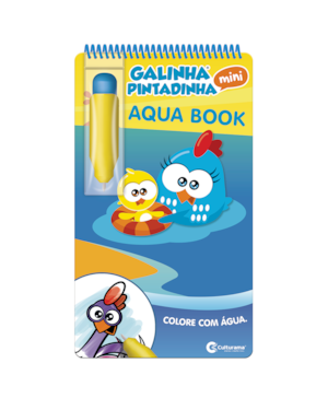 AQUA BOOK GALINHA PINTADINHA: PARA PINTAR COM ÁGUA!