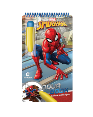 AQUA BOOK HOMEM-ARANHA: PARA PINTAR COM ÁGUA!