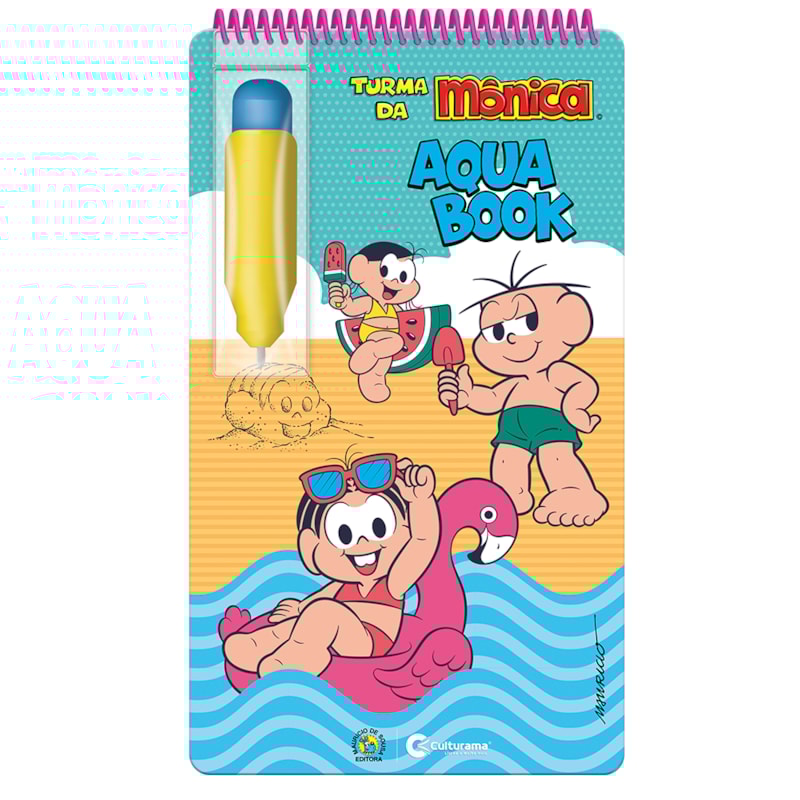 AQUA BOOK TURMA DA MÔNICA