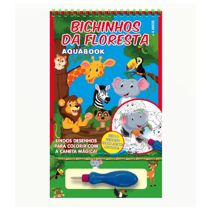 AQUABOOK BICHINHOS DA FLORESTA