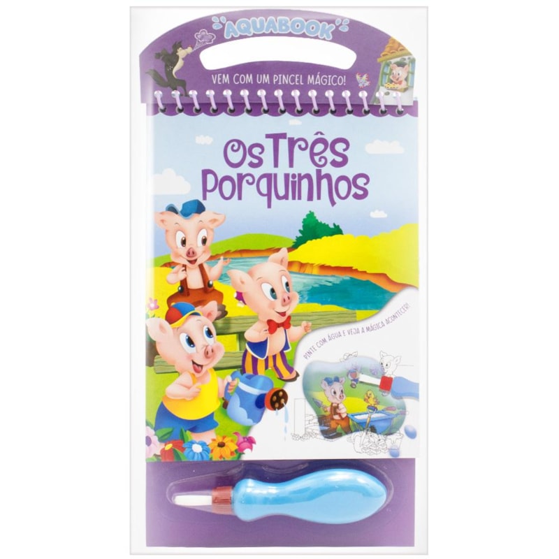 AQUABOOK CLÁSSICOS: TRÊS PORQUINHOS, OS