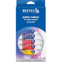 AQUARELA LIQIUIDA REEVES 10 ML C/ 12 CORES