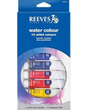 AQUARELA LIQIUIDA REEVES 10 ML C/ 12 CORES