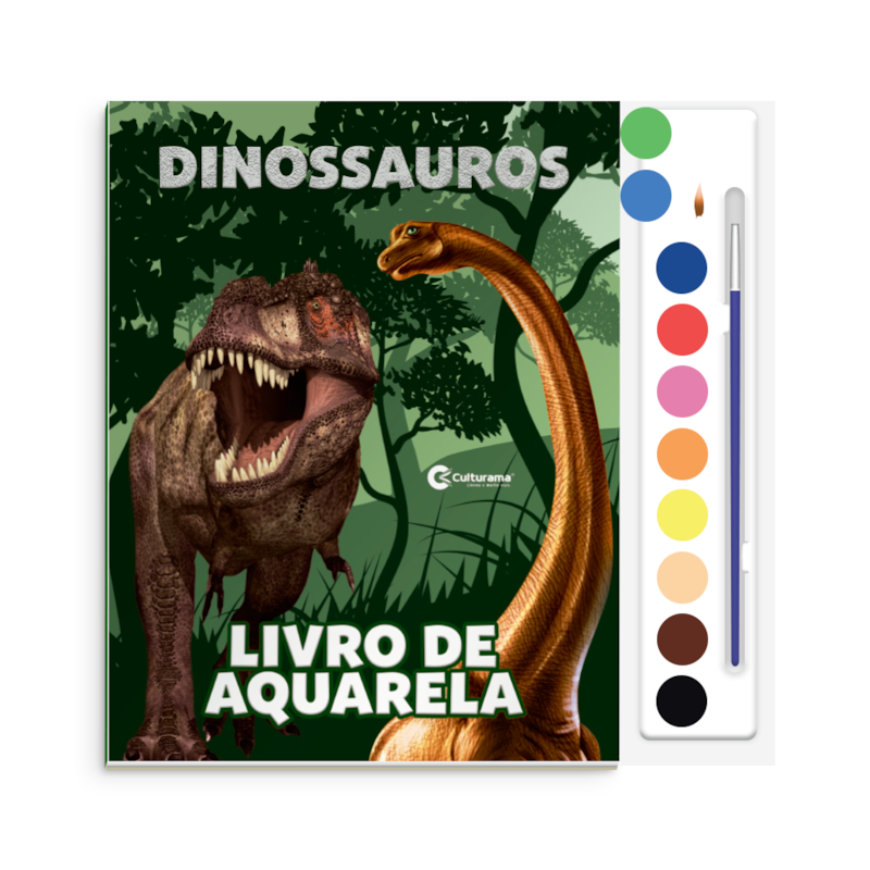 AQUARELA POP - DINOSSAUROS