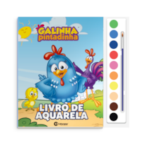 AQUARELA POP - GALINHA PINTADINHA