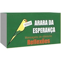 ARARA DA ESPERANÇA - MENSAGENS DE OTIMISMO - REFLEXÕES