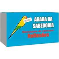 ARARA DA SABEDORIA - MENSAGENS DE OTIMISMO - REFLEXÕES