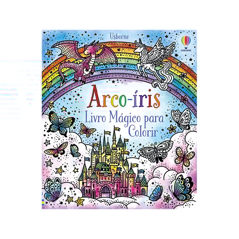 ARCO-ÍRIS: LIVRO MÁGICO PARA COLORIR