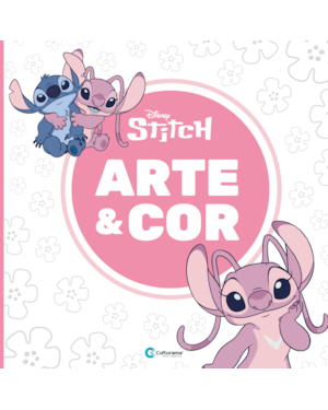 ARTE E COR ANGEL: LIVRO DE COLORIR DO UNIVERSO DO STITCH!