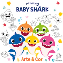 ARTE E COR BABY SHARK: LIVRO PARA COLORIR!
