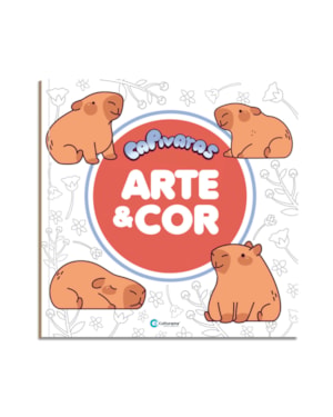 ARTE E COR CAPIVARAS: LIVRO PARA COLORIR!