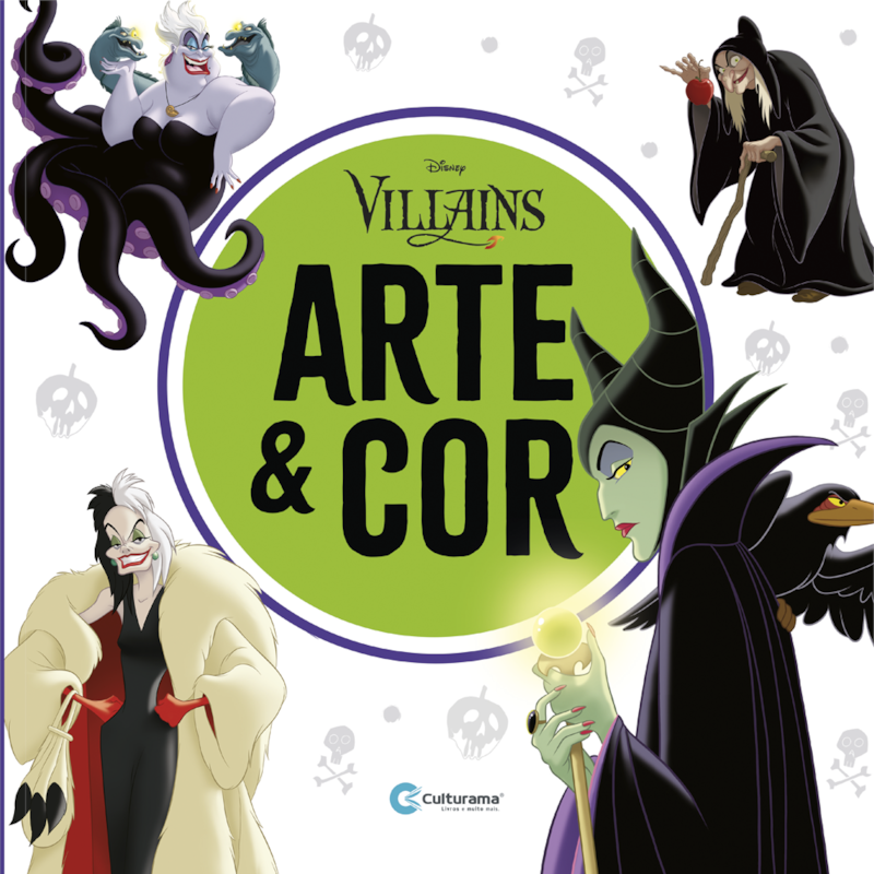 ARTE E COR DISNEY VILÕES