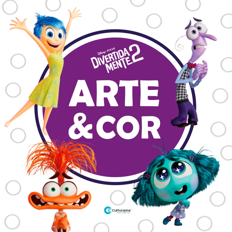ARTE E COR DIVERTIDA MENTE 2: LIVRO PARA COLORIR!