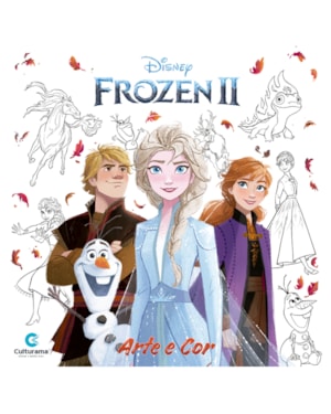 ARTE E COR FROZEN 2