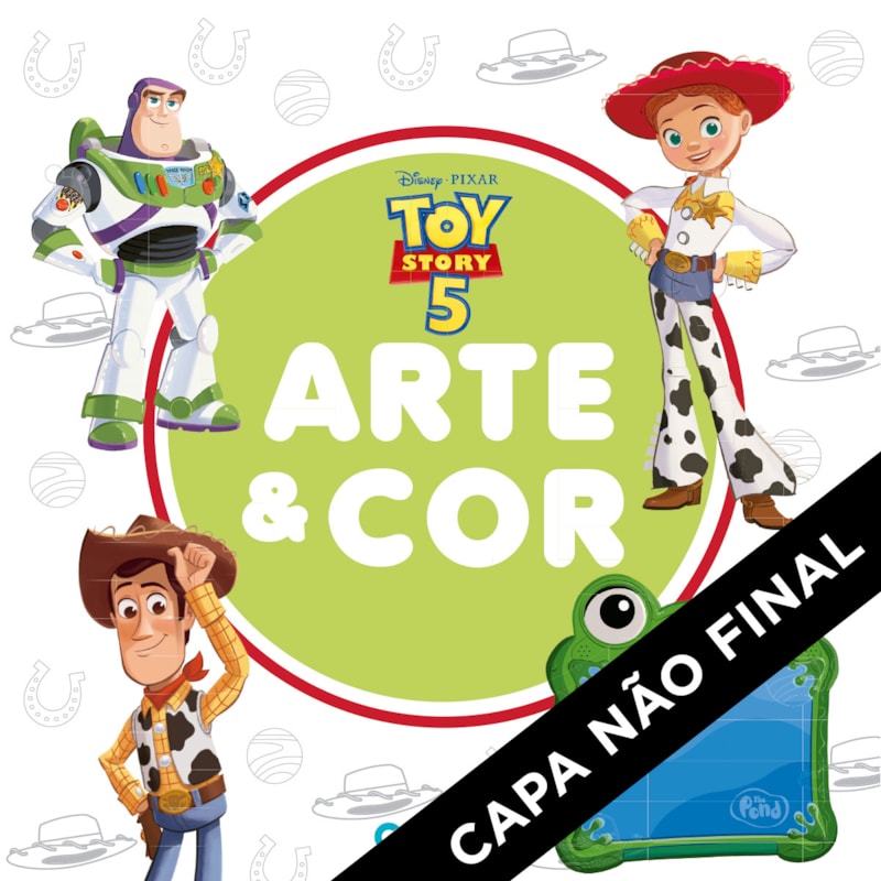 ARTE E COR TOY STORY 5