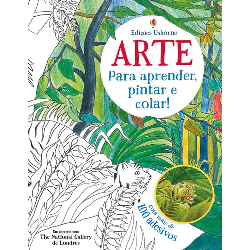 ARTE PARA APRENDER, PINTAR E COLAR!