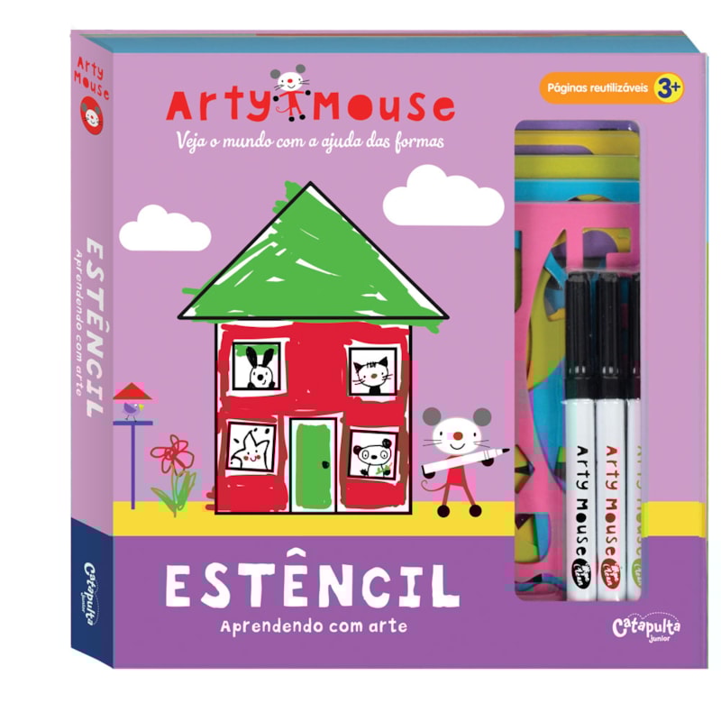 ARTY MOUSE ESTÊNCIL