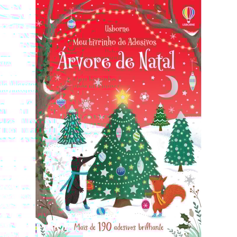 ÁRVORE DE NATAL: MEU LIVRINHO DE ADESIVOS