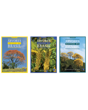 ÁRVORES NATIVAS DO BRASIL (COLEÇÃO - 3 VOLUMES)