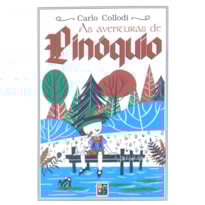 As aventuras de Pinóquio - 13,5x20 papel pisa