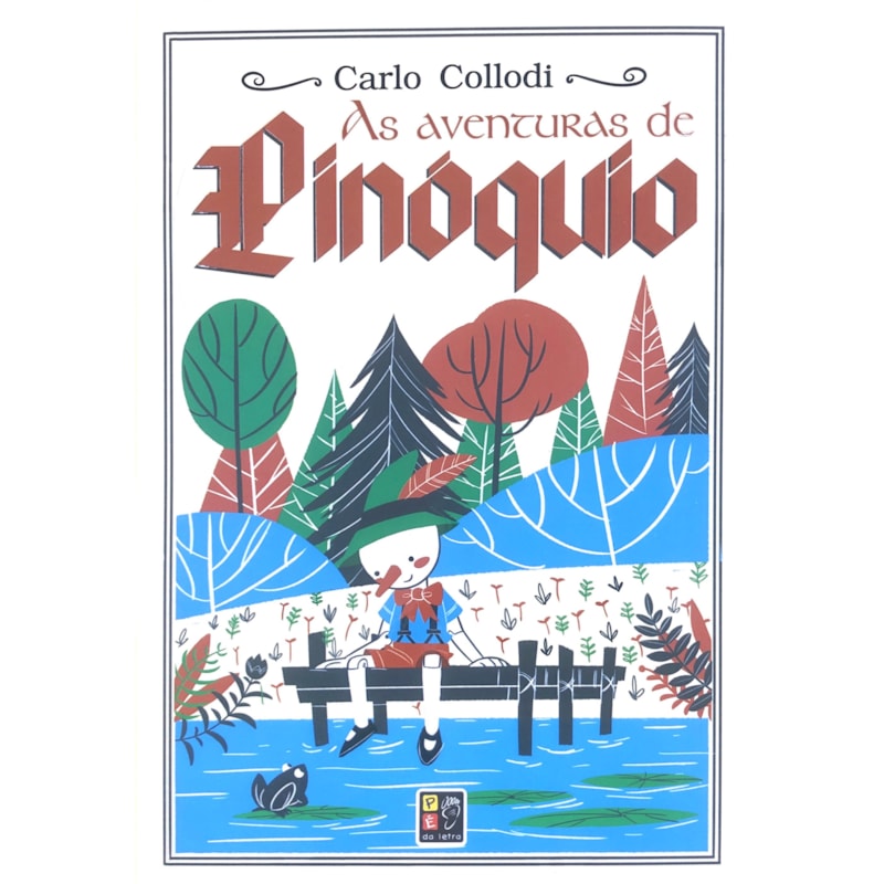 As aventuras de Pinóquio - 13,5x20 papel pisa