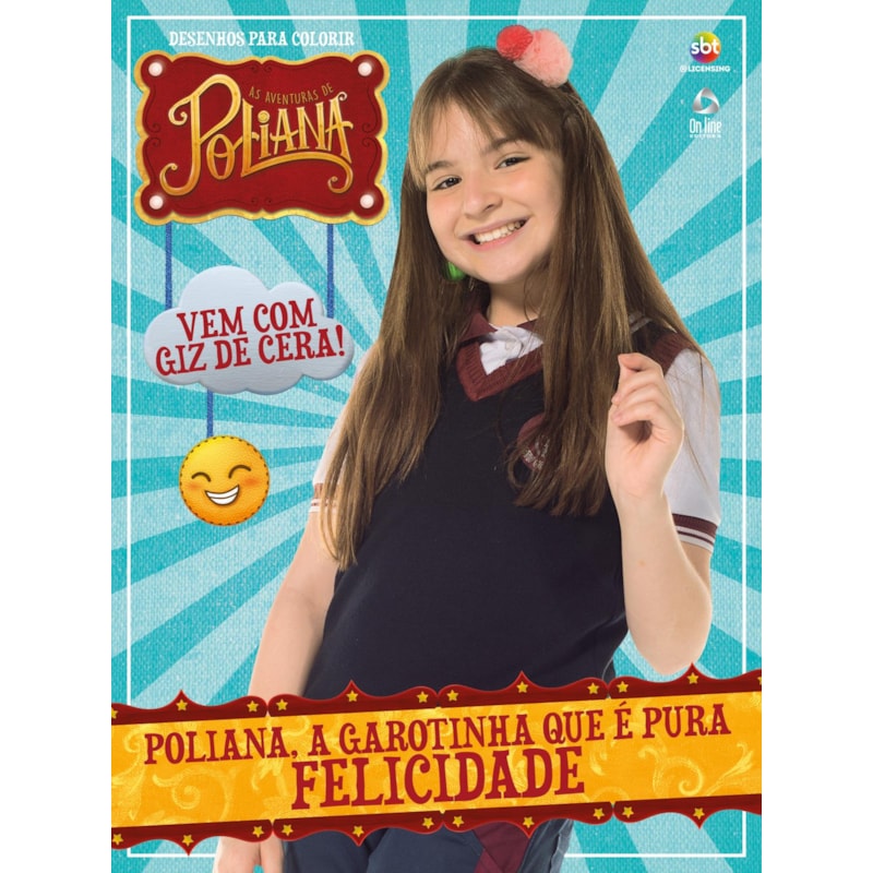 AS AVENTURAS DE POLIANA - DESENHOS PARA COLORIR: POLIANA, A GAROTINHA QUE É PURA FELICIDADE