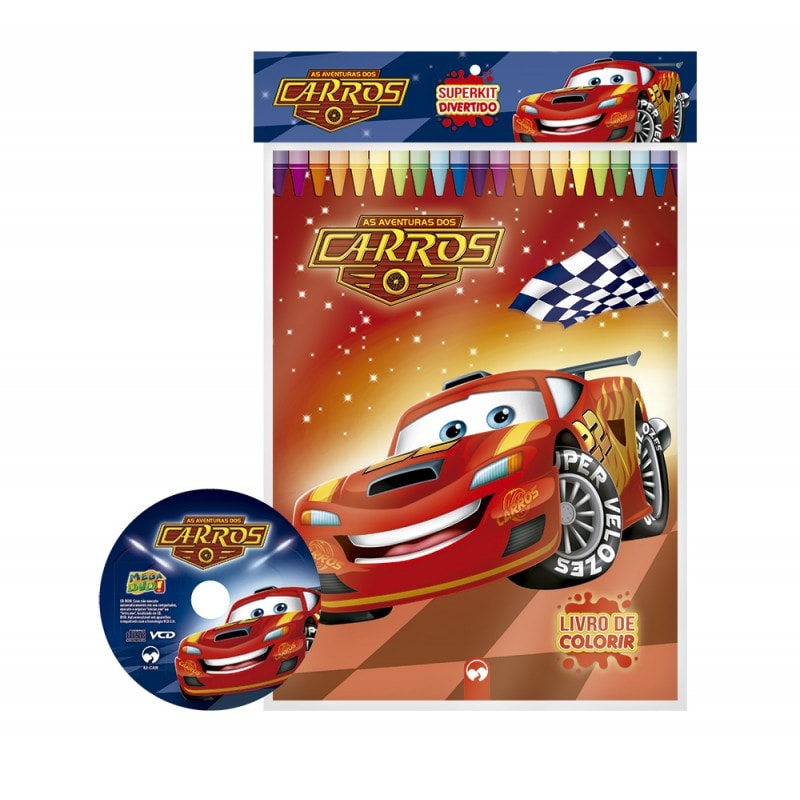 AS AVENTURAS DOS CARROS - SUPERKIT ANIMADO