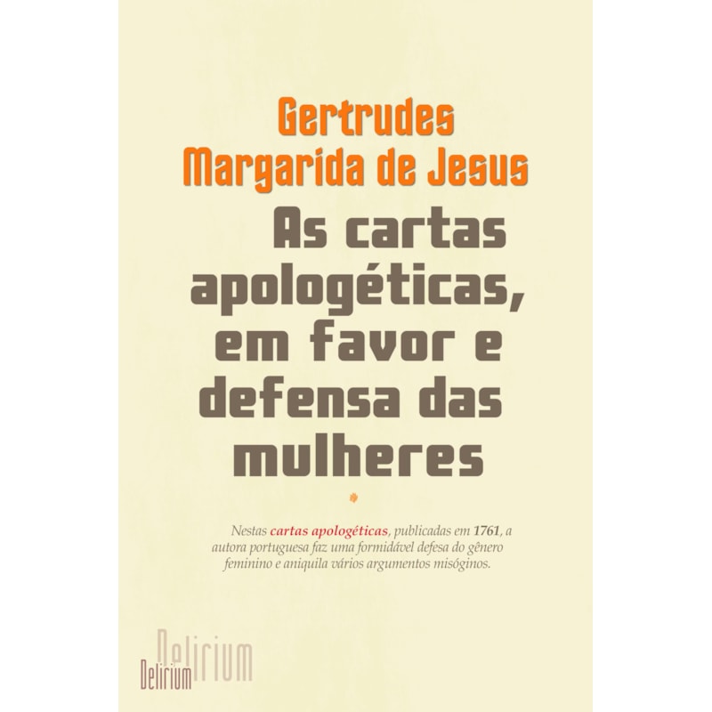 As cartas apologéticas, em favor e defensa das mulheres
