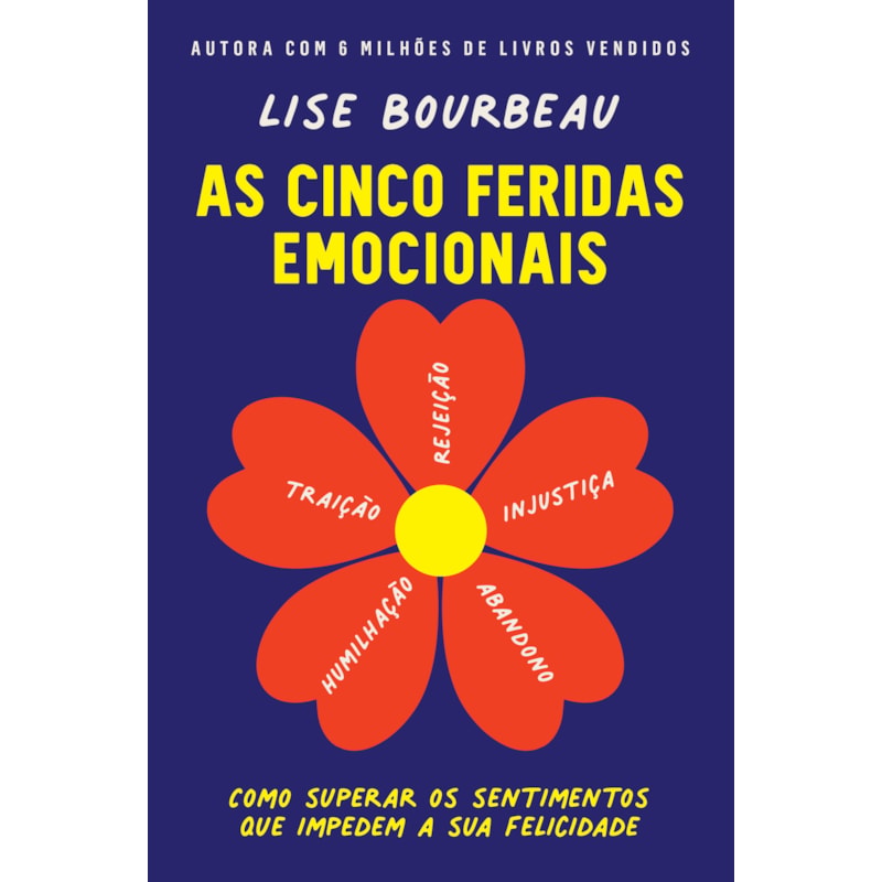 AS CINCO FERIDAS EMOCIONAIS: COMO SUPERAR OS SENTIMENTOS QUE IMPEDEM A SUA FELICIDADE