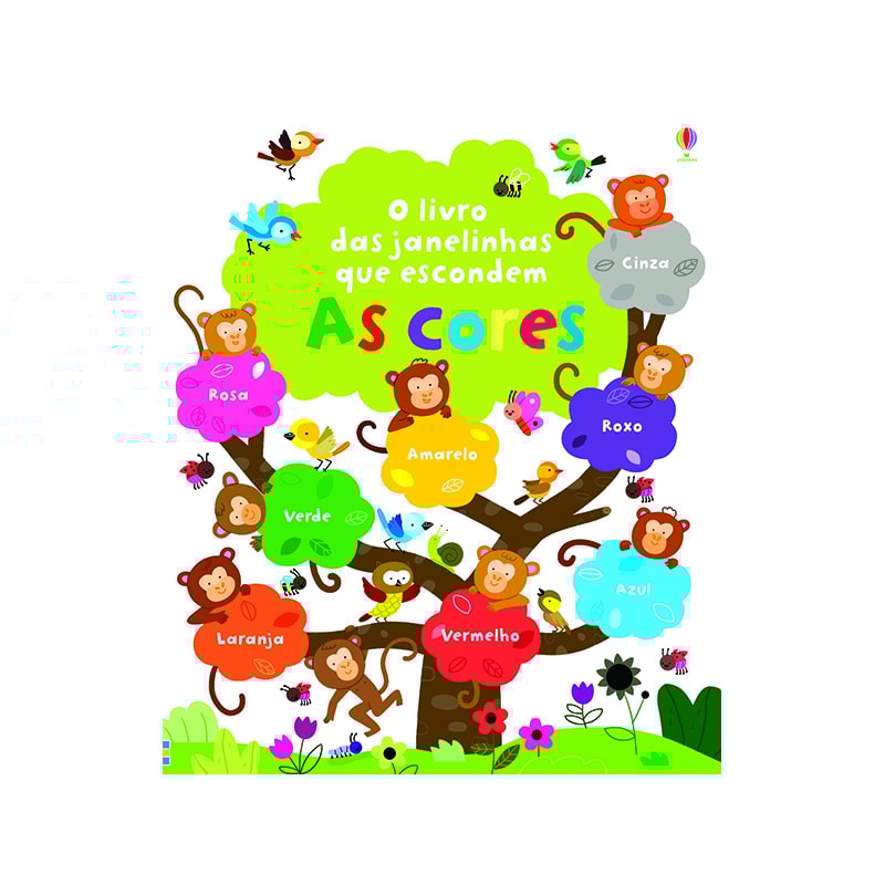 AS CORES : O LIVRO DAS JANELINHAS QUE ESCONDEM
