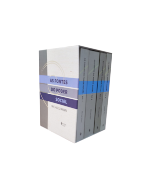 AS FONTES DO PODER SOCIAL - CAIXA COM 4 VOLUMES