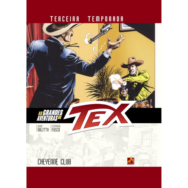 AS GRANDES AVENTURAS DE TEX - TERCEIRA TEMPORADA - VOL. 2: CHEYENNE CLUB