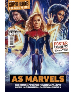 AS MARVELS - SUPERPÔSTER MUNDO DOS SUPER-HERÓIS