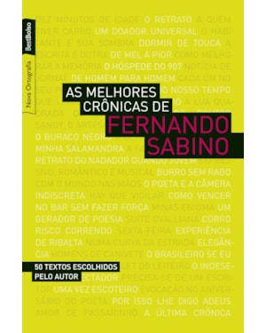 AS MELHORES CRÔNICAS DE FERNANDO SABINO (EDIÇÃO DE BOLSO)