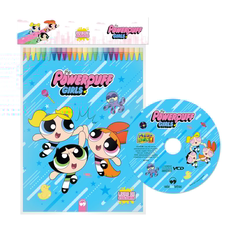 AS MENINAS SUPERPODEROSAS - SUPERKIT ANIMADO