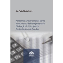 As normas orçamentárias como instrumento de planejamento e efetivação do princípio da redistribuição de rendas