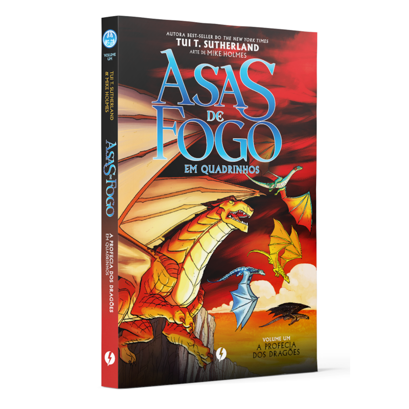 Asas de fogo - a profecia dos dragões em quadrinhos