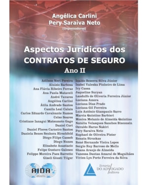 ASPECTOS JURÍDICOS DOS CONTRATOS DE SEGURO - ANO II