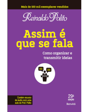 ASSIM É QUE SE FALA: COMO ORGANIZAR E TRANSMITIR IDEIAS