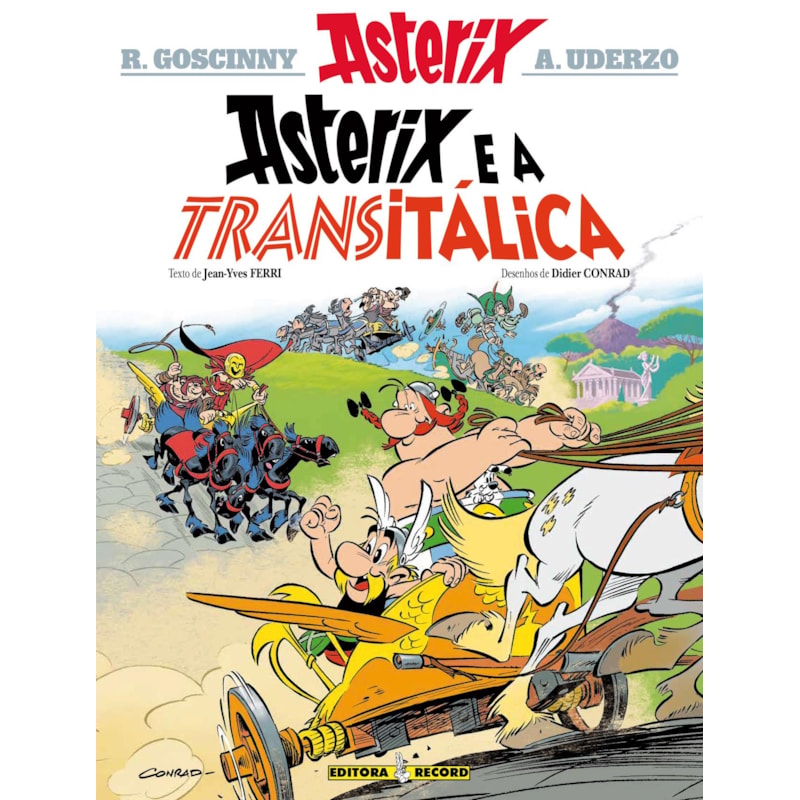 ASTERIX E A TRANSITÁLICA (Nº 37 AS AVENTURAS DE ASTERIX)