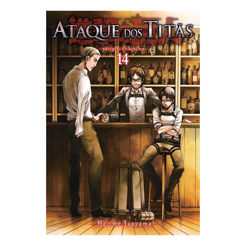 Ataque dos titãs vol. 14: série original