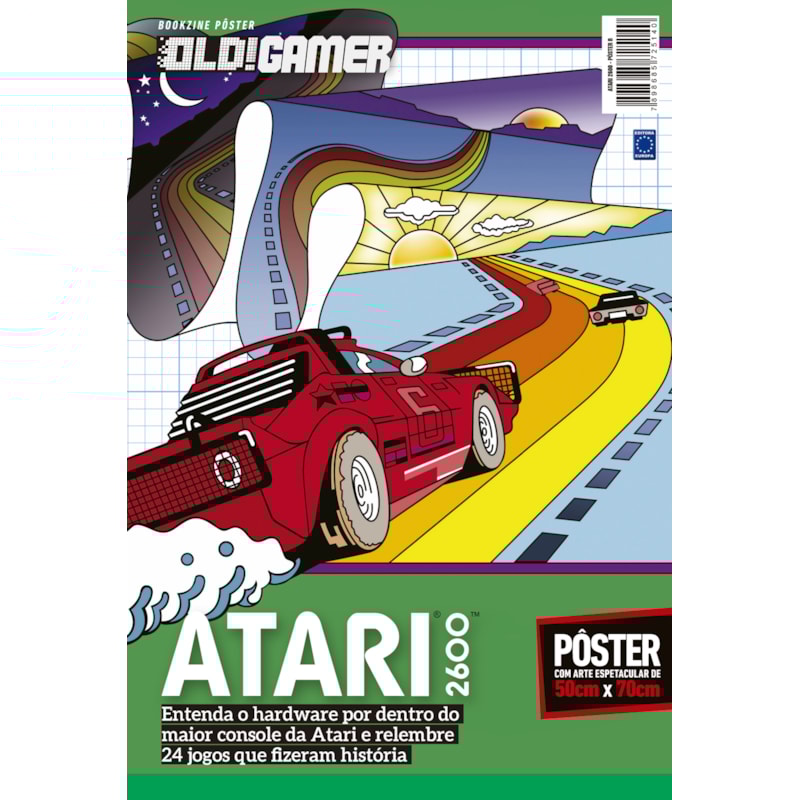 ATARI 2600 - ARTE B - SUPERPÔSTER OLD!GAMER