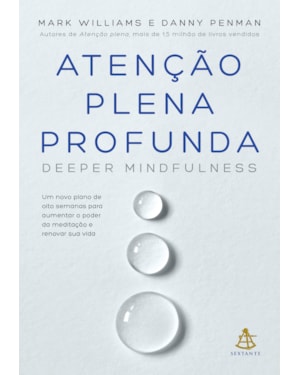 ATENÇÃO PLENA PROFUNDA (DEEPER MINDFULNESS): UM NOVO PLANO DE OITO SEMANAS PARA AUMENTAR O PODER DA MEDITAÇÃO E RENOVAR SUA VIDA