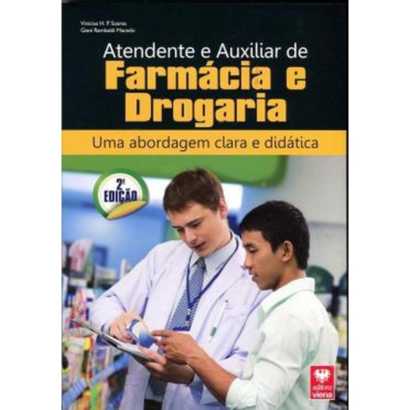 ATENDENTE E AUXILIAR DE FARMÁCIA E DROGARIA