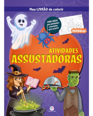 ATIVIDADES ASSUSTADORAS - MEU LIVRÃO DE COLORIR