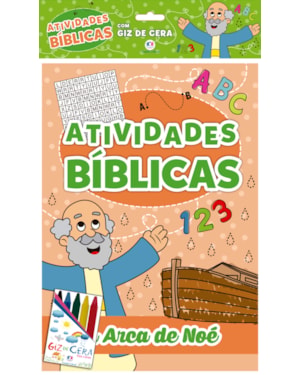 ATIVIDADES BÍBLICAS - COM GIZ DE CERA