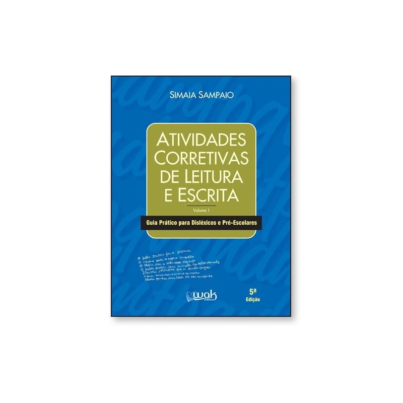 Atividades corretivas de leitura e escrita