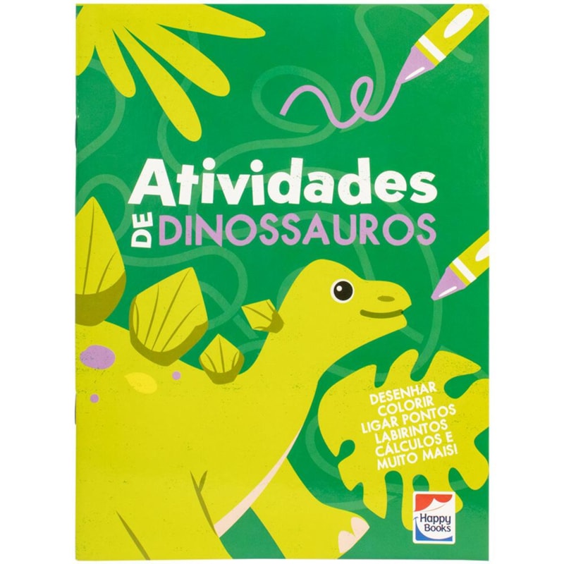 ATIVIDADES DE DINOSSAUROS: VOL.4