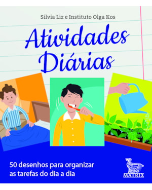 ATIVIDADES DIÁRIAS: 50 DESENHOS PARA ORGANIZAR AS TAREFAS DO DIA A DIA
